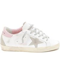 Golden Goose - Super-Star Leather Upper And Heel S Sneaker - Lyst