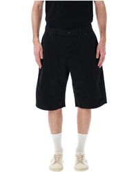 Saint Laurent - Baggy Bermuda Shorts - Lyst