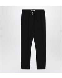The Row - Teo Cotton And Cashmere Trousers - Lyst