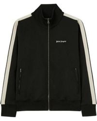 Palm Angels - Classic Logo-Print Track Bomber Jacket - Lyst