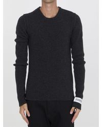 Dolce & Gabbana - Wool Blend Crewneck Jumper - Lyst
