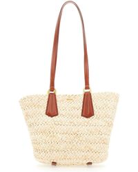 Max Mara - Straw Bucket Bag - Lyst