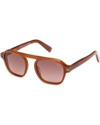 ZEGNA - Ez0241 45F Sunglasses - Lyst