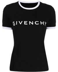Givenchy - Classic Logo Collar T-Shirt For - Lyst
