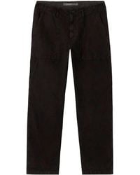 Stone Island - Cotton Canvas Fatigue Trousers - Lyst