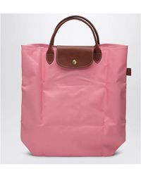 Longchamp - Marshmallow-Coloured Shopping Bag M Le Pliage Original - Lyst