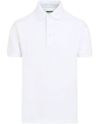 Etro - Roma Printed Details Polo T-Shirt - Lyst