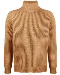 Roberto Collina - Alpaca Blend High Neck Jumper Sweater - Lyst