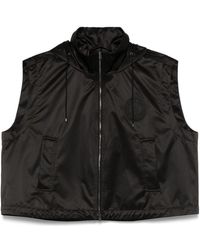 Fendi - Hooded Zipped Vest - Lyst