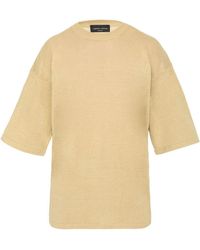 Roberto Collina - Linen Jumper Sweater - Lyst