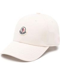 Moncler - Logo Cotton Baseball Cap - Lyst