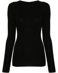 Rick Owens - Owens Open-Back Knit Sweater - Lyst