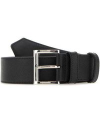 Shop PRADA 2020 SS Saffiano Leather Bolo Tie (2IC027_QHH_F0009) by