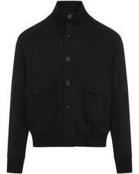 C.P. Company - Full Button Sweatshirt - Lyst