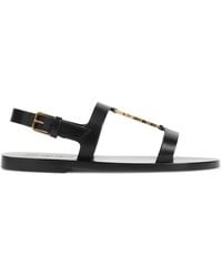 Saint Laurent - Cassandre Sandals - Lyst