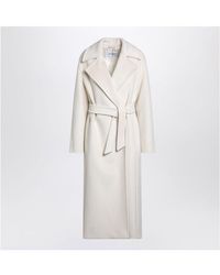 Max Mara Artur Cashmere Dressing Gown Coat in Natural | Lyst