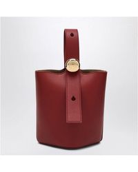Loewe - Calfskin Pebble Bucket Small Bag - Lyst