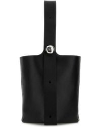 Loewe - Leather Large Pebble Bucket Bag - Lyst