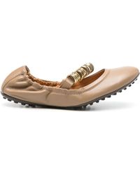 Tod's - Ballerina Dee Fascia Anelli - Lyst