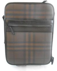Burberry - Trolley Suitcase - Lyst