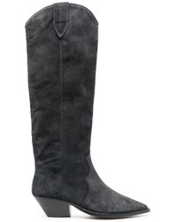 Isabel Marant - Denvee Suede Leather Boots - Lyst
