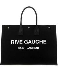 Saint Laurent - 100% Cotton Stylish Bag - Lyst