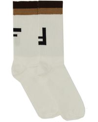 Fendi - Socks With Logo - Lyst