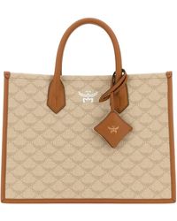 トートバッグ MCM Printed canvas Himmel medium shopping bag MCM Printed Canvas Himmel Medium Shopping Bag | italist