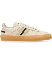 【MONCLER】MONACO2 BY PALM ANGELS LOW TOP SNEAKERS◆J209L4M0 Black & Ivory White Moncler x Palm Angels Monaco2 Canvas