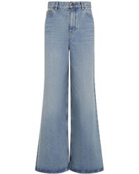 Chloé - Flared Leg Denim Jeans - Lyst