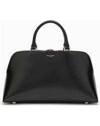 Saint Laurent - Small Shiny Leather Duffle Bag Sac De Jour - Lyst
