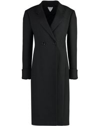 Bottega Veneta - Cotton Blend Coat - Lyst