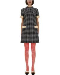 Valentino - Boucle Short Dress - Lyst