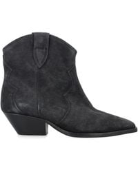 Isabel Marant - Dewina Leather Bootie - Lyst