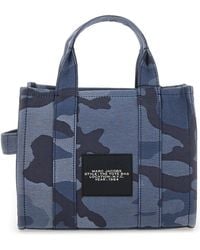 Marc Jacobs - Printed Canvas Small The Tote Bag Handbag - Lyst