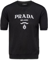 Prada - Girocollo Mc - Lyst