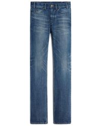 Celine Denim Overall Mini Dress With Union Wash Union