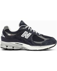 New Balance - Low 2002R Eclipse Leather Trainer Sneaker - Lyst