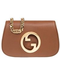 Gucci Embroidered Raffia Summer Clutch in Metallic | Lyst