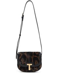 Tom Ford - Leopard Print Mini Bag - Lyst