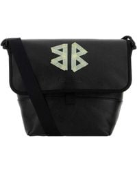 Balenciaga - Leather Explorer Crossbody Bag - Lyst