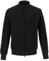 Y-3 - Mesh 3 Stripes Zip Up Track Sweater - Lyst