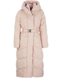 Canada Goose - Ventera Long Parka with Chevron Quilting - Lyst