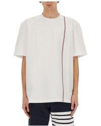 Thom Browne - Cotton Clothing T-Shirts And Polos - Lyst