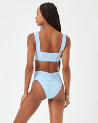 LSPACE - Eco Chic Repreve Bardot Bikini Bottom - Lyst