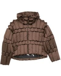 RAXXY - Hooded Puff Coat - Lyst