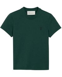Ami Paris - T-Shirt À Logo Ami De Coeur - Lyst