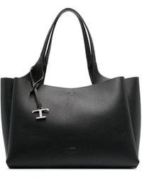Tod's - T-pendant Leather Tote Bag - Lyst