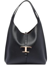 Tod's Ebr Small Shoulder Bag in Black | Lyst