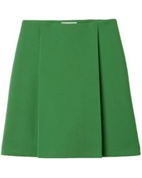 Miu Miu - Technical Jersey Skirt - Lyst